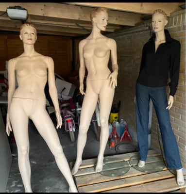 Mannequiner - Kvinder, Hindsgaul, Kvinde mannequiner til f.eks. tøjbutik. Af mærket Hindsgaul. 3 stk
