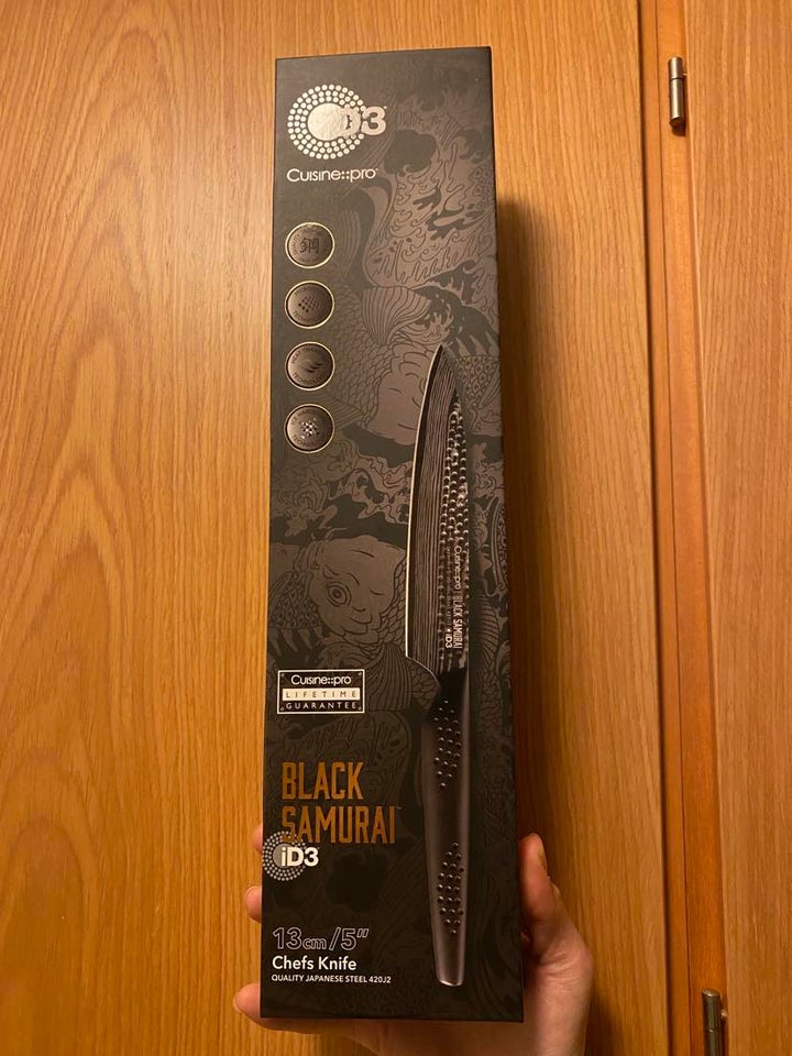 Cuisine::pro ID3 Black Samurai 5 Chefs Knife