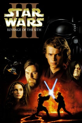 Plakater,  "RETRO".. STAR WARS...2005...NY/ubrugt., Star Wars III Revenge of the Sith, b: 62 h: 85

