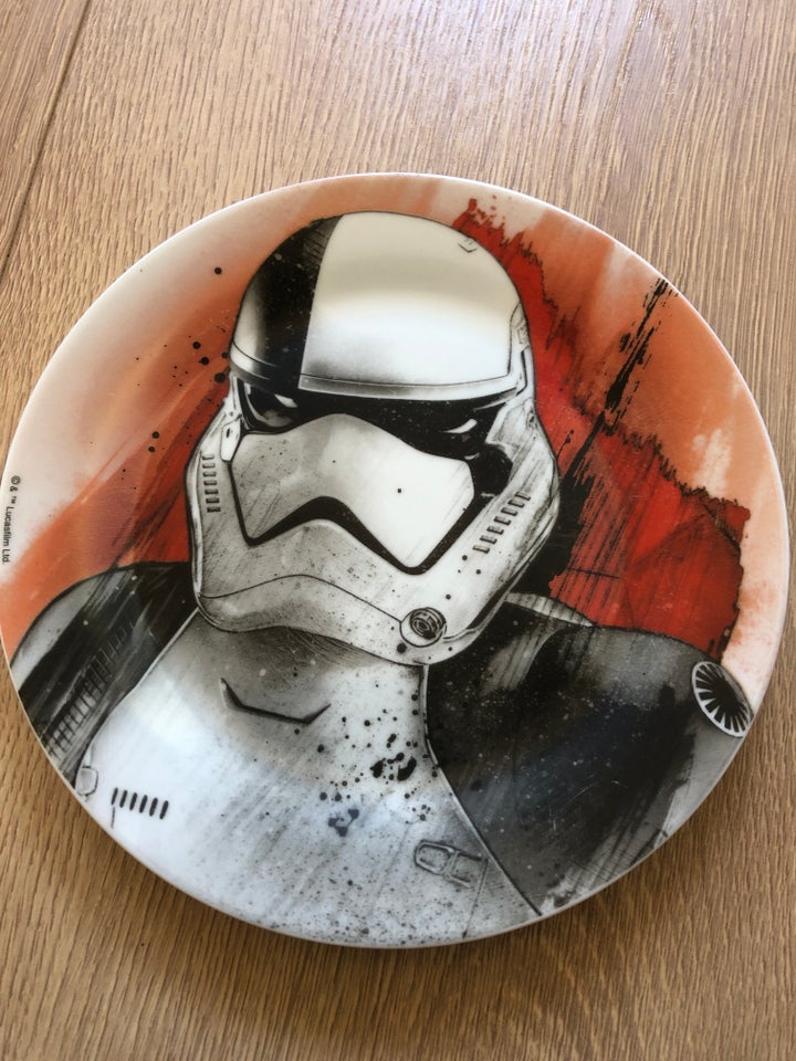 Porcelæn, Star Wars platte/tallerken