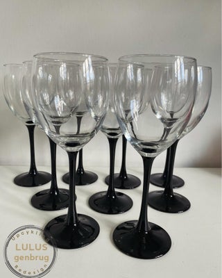 Glas, Rødvinsglas, Luminarc, Luminarc vintage • glas 

• Det var de første glas jeg købte (brugt), d