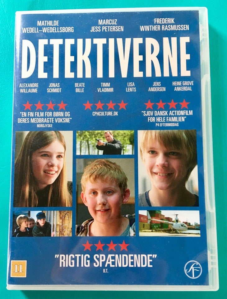 Detektiverne, DVD, familiefilm