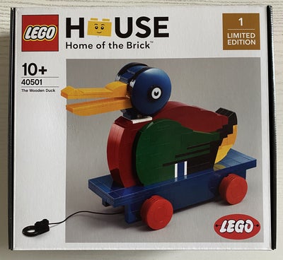 Lego Exclusives, The Wooden Duck 40501, 1 æske LEGO House, Home of the Brick. Limited Edition. er ny