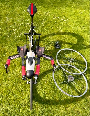 Triatloncykel, FOCUS Chrono, 54 cm stel, 10 gear, Super fed og hurtig full carbon tri/tt cykel fra F