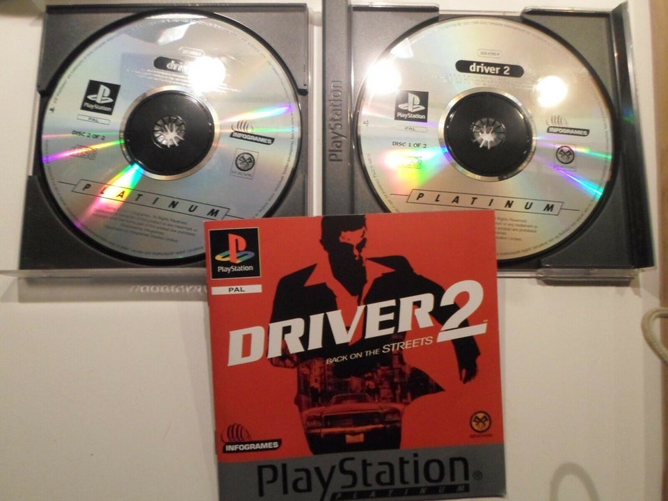 Driver 2 (Double Disc, Sony PlayStation 1), PS