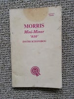 Instruktionsbog, Morris Mini-Minor
