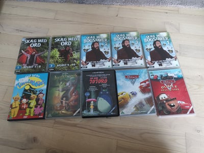Dvd sælges samlet. Børne dvd, instruktør Disney. Ramasjang, DVD, animation, Gode DVD sælges billigt
