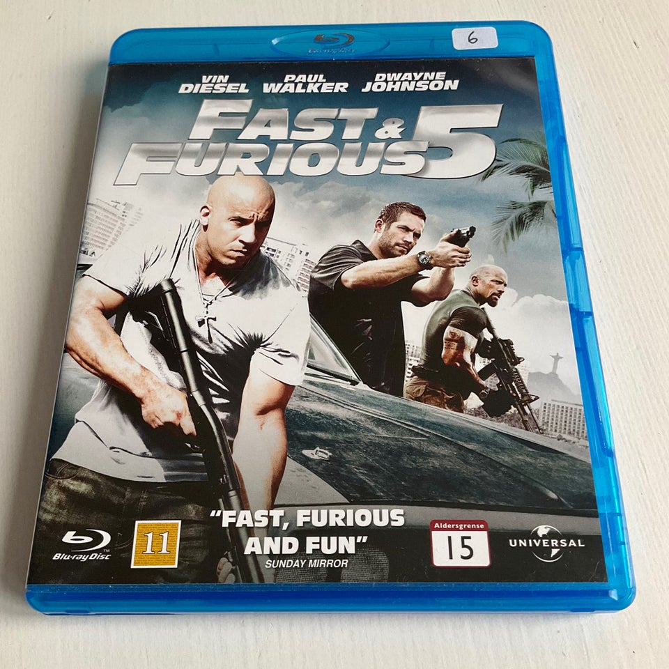 Fast & Furious 5, Blu-ray, action