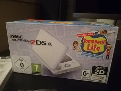 Nintendo anden, New Nintendo 2DS XL Tomodachi Edition Boxed (Mint), Perfekt, New Nintendo 2DS XL Tom
