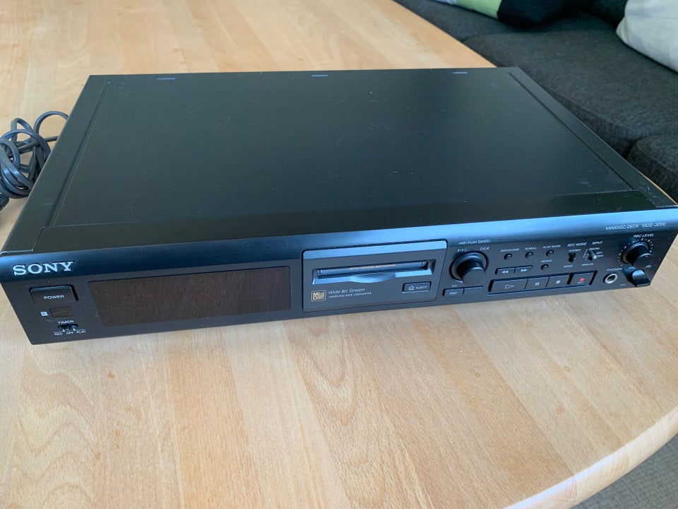 Minidisc afspiller, Sony, MDS-JE510