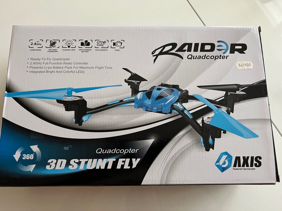 Fjernstyret helikopter, Raider Quadcopter