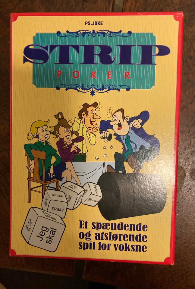 Strip poker, Voksen, brætspil