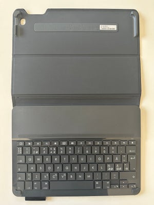 Smart case, t. iPad, Perfekt, Logitech Type+ beskyttelsesetui med indbygget tastatur til iPad Air 2 