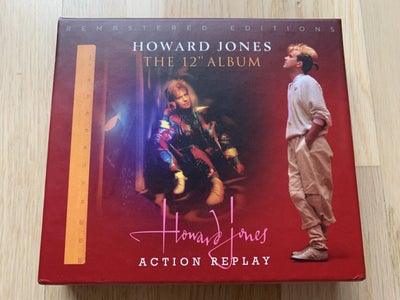 Howard Jones: 12" Album / Risk / Action Replay, rock, Sjælden og udgået Howard Jones 3CD boks indeho