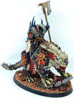 Warhammer Chaos Lord on karkadrak