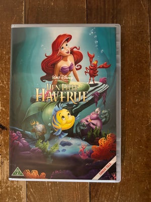 Den lille havfrue NY, instruktør Disney, DVD, tegnefilm, Ny stadig i folie
Den lille havfrue
Disney
