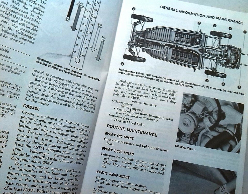 Repair & Tune-Up Guide , Volkswagen 1949 to 1971.