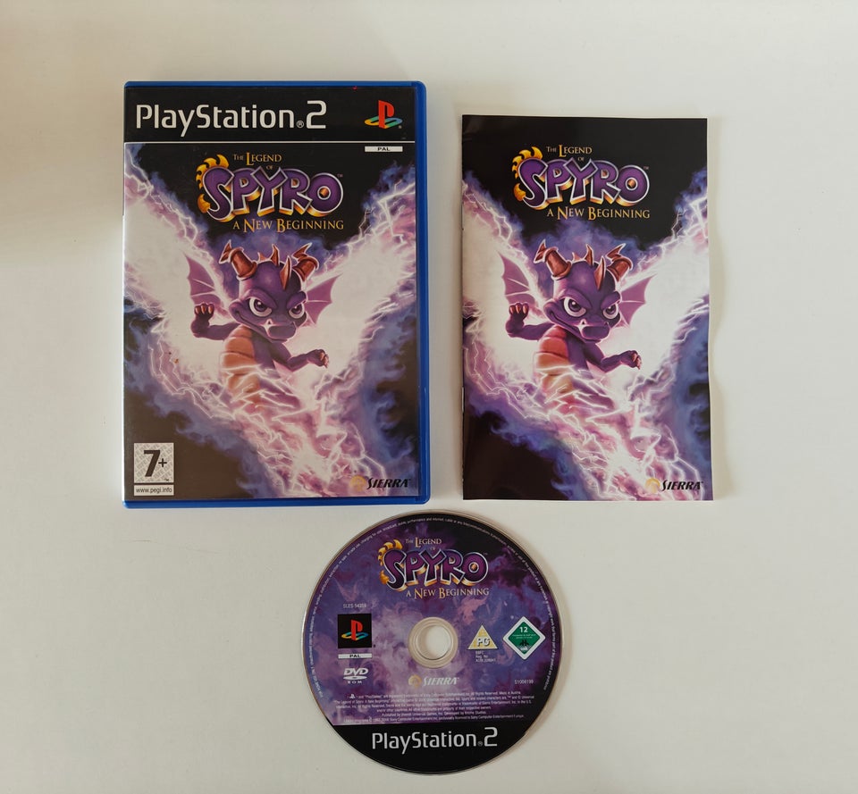 The Legend of Spyro A new Beginning, PS2, PS2