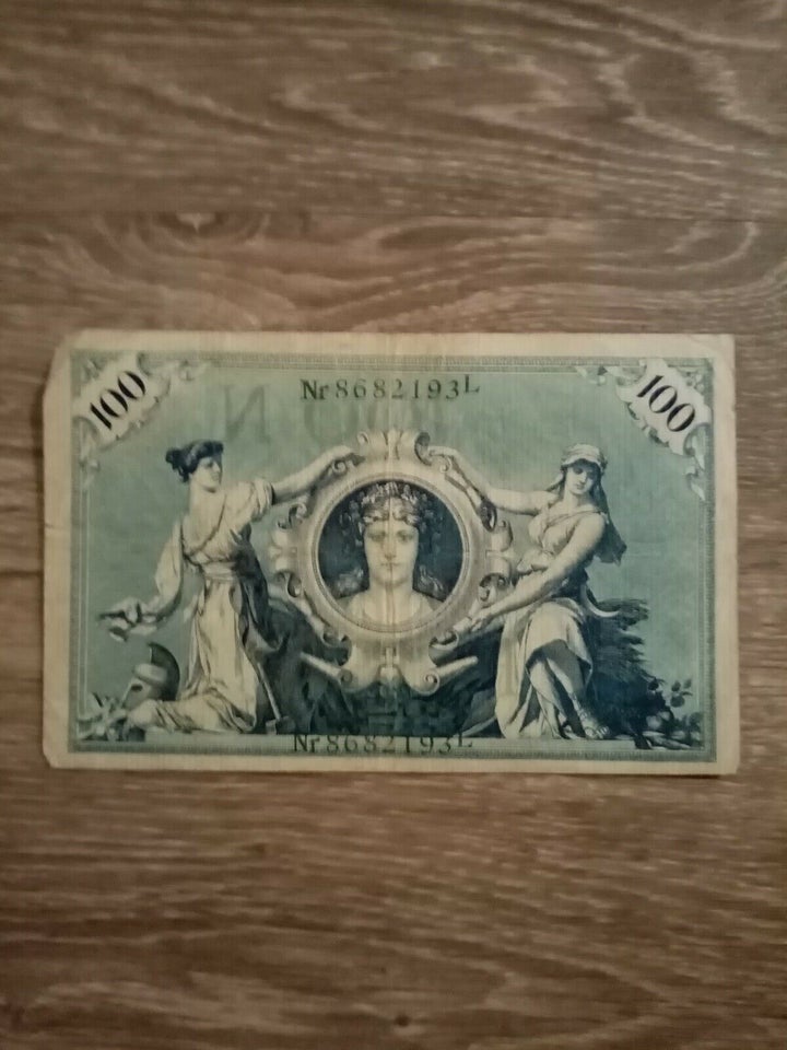 Vesteuropa, sedler, 100