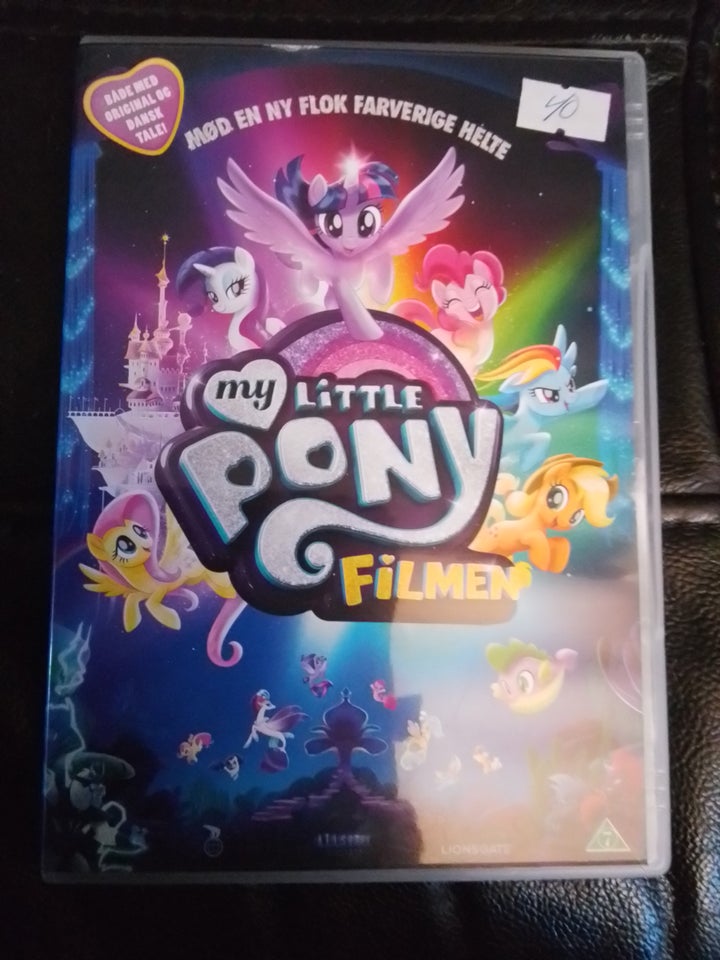 My little pony filmen, DVD, familiefilm