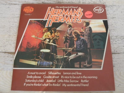 LP, HERMAN'S HERMIT'S, HERMAN'S HERMIT'S VOL..2, Rock, Made in Holland MFP Records 50008
vinyl  vg+
