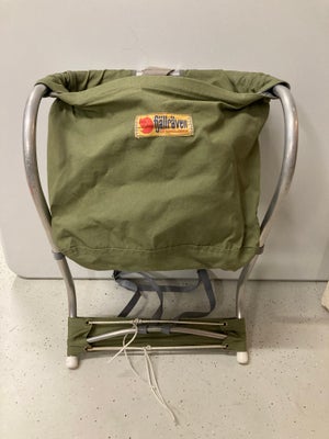 Bærerygsæk, Fjælræven, Fin og solid bærerygsæk. Original og gammel Fjällräven taske til at bære en b