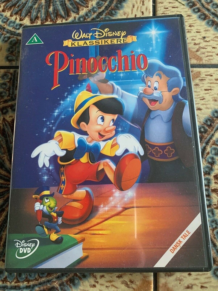Pinocchio, DVD, animation