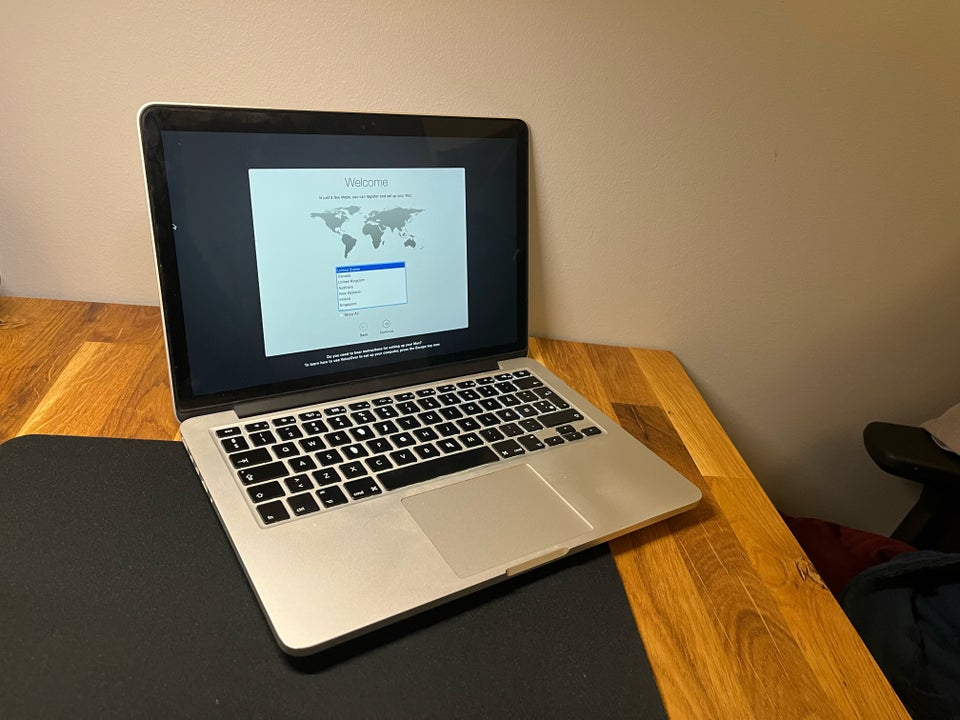 MacBook Pro, 13" Retina (A1502), Intel 2.7 GHz