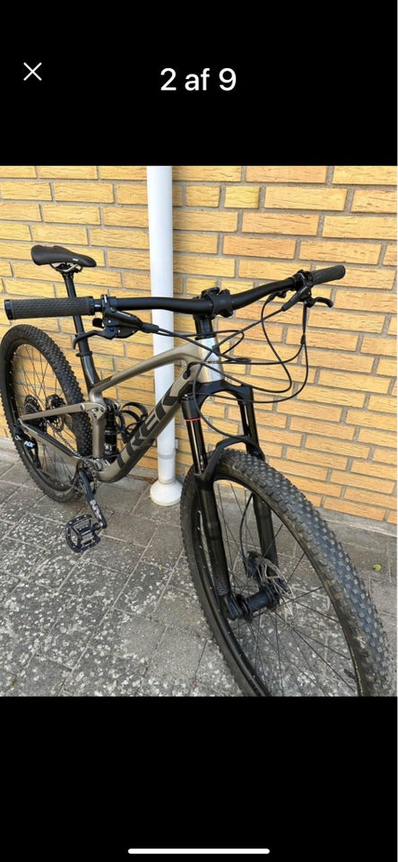 Trek Top fuel 9,7 , full suspension, m tommer