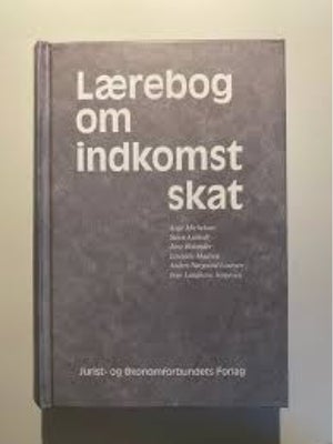 Lærebog Om Indkomst Skat, Flere, - Dba.dk - Køb Og Salg Af Nyt Og Brugt