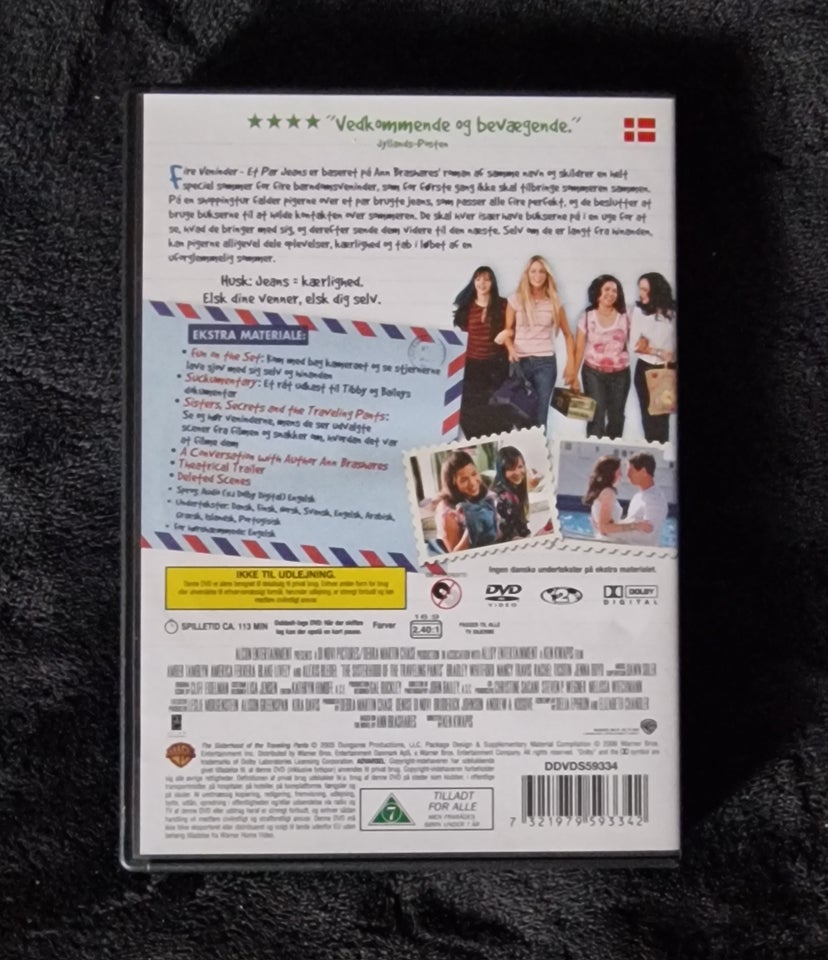 Fire veninder - Et par jeans, instruktør Ken Kwapis, DVD