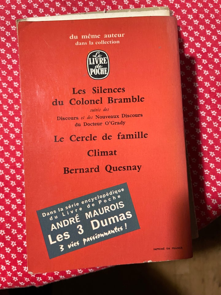 Forskellige fransk bøgerne, Simone de Beauvoir, genre: