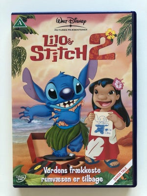 Lilo & Stitch 2, instruktør Walt Disney, DVD, tegnefilm
