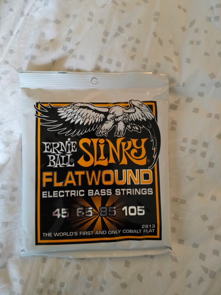 Flatwound Cobalt bas strenge uåbnet., Ernie ball