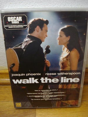 Walk the line, instruktør James Mangold, DVD, drama, Amerikansk film fra 2005 med Joaquin Phoenix & 