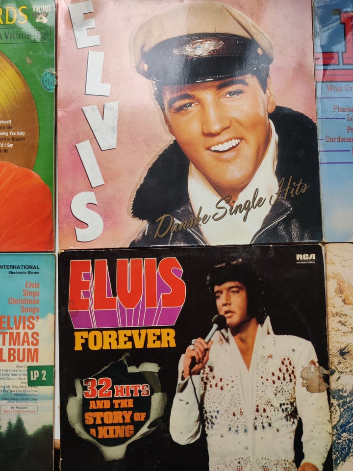 LP, Elvis presley, Blandet