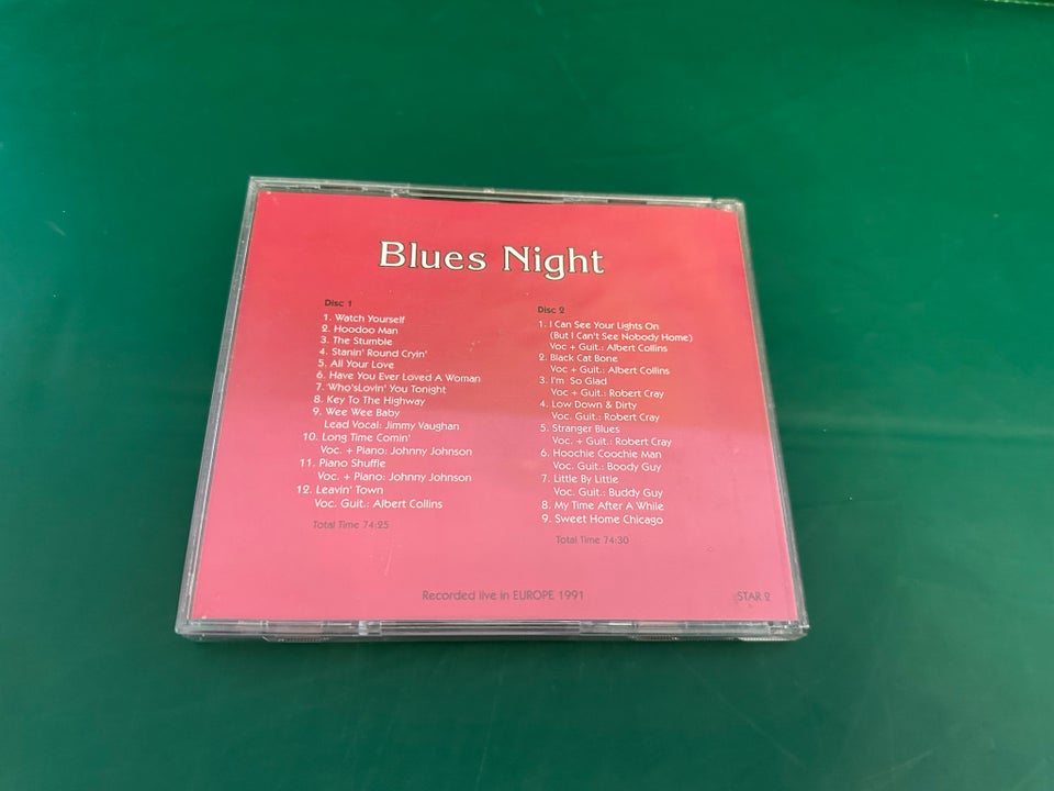 Eric Clapton: Blues night, blues