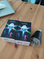 3 X disco lightbulbs