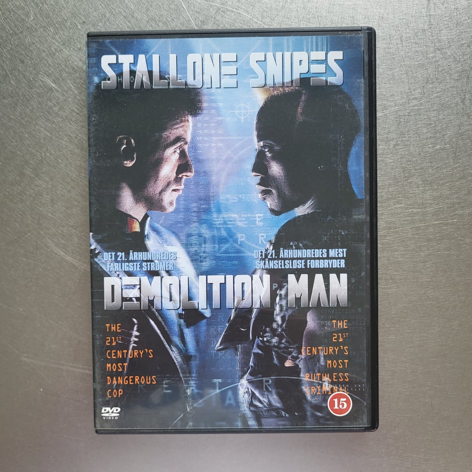 Demolition man, DVD, action