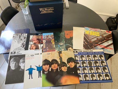 LP, Beatles, the Beatles colection, Pop, Special udgivelse med 13 lp plader samt poster

yllow Subma