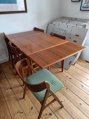 Spisebordsstol, Teaktræ, Retrostil, b: 87 l: 158, Reserveret!!

Rigtig pænt teaktræs bord i retro-st