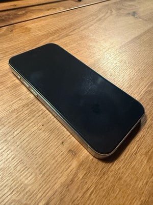 iPhone 15 Pro, 128 GB, grå, God, Sælger denne iPhone 15 Pro sladret bag på. Men ellers virker alt so