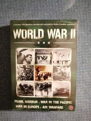 Uåbnet World War II, DVD, dokumentar, Flot krigsdokumentar World War II Introduktion og indtalt af d