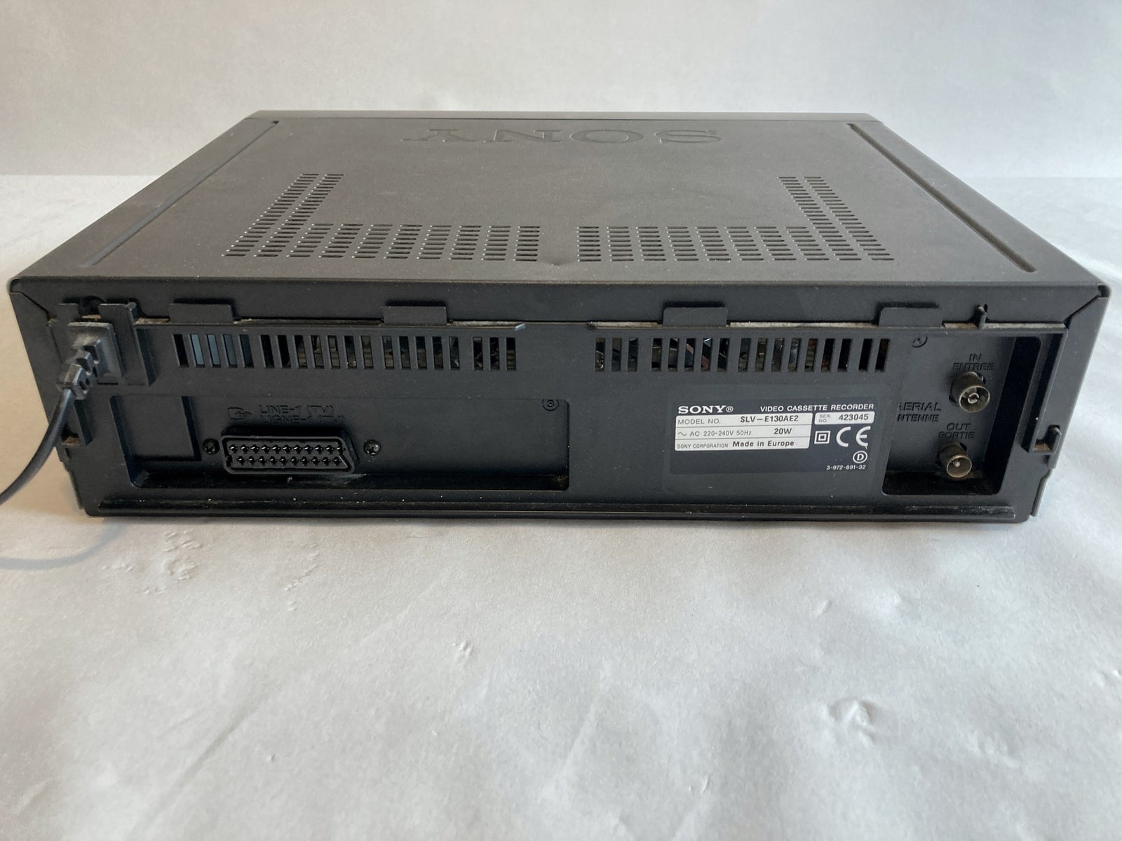 VHS videomaskine, Sony, SLV-E130