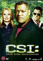 CSI Crime Scene Investigation (Sæson 10 - 6 DVD), DVD, krimi