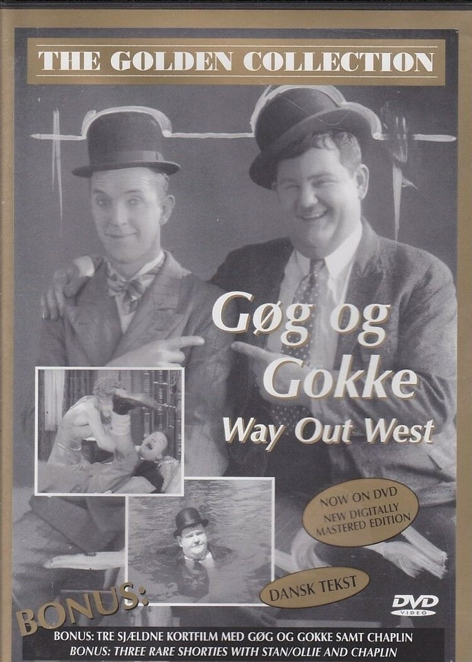 Gøg og Gokke 4 dvd, DVD, komedie