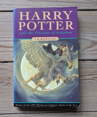 Harry Potter and the Prisoner of Azkaban , J.K. Rowling, genre: fantasy, Happy Potter and the Prison
