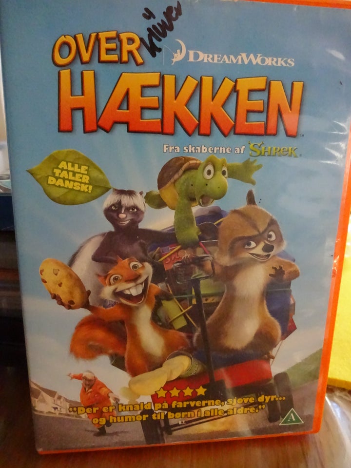 DVD, Boog og Elliot, Over hækken