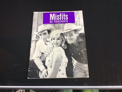 Andre samleobjekter, Filmprogram Misfits .Marilyn Monroe, Clark Gable