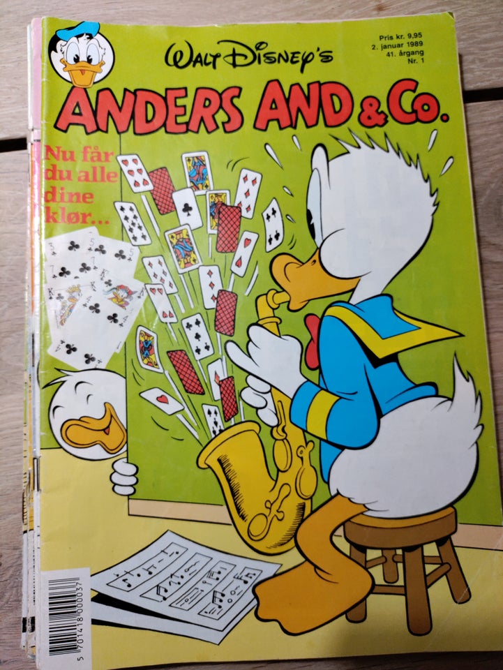 Anders And blade årgang 1989, Blad